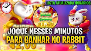 melhor horario para jogar rabbit